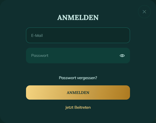 login Royalen Anmeldung E-Mail Passwort