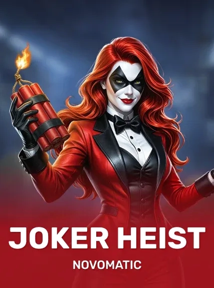 slot-12 Joker Heist Novomatic rothaarige Frau Dynamit