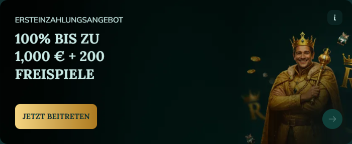 welcome-bonus-1 Erste Einzahlung 100% 1.000 € König Zepter